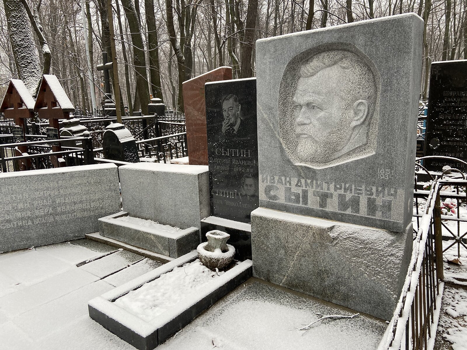 Иван Сытин Введенское кладбище